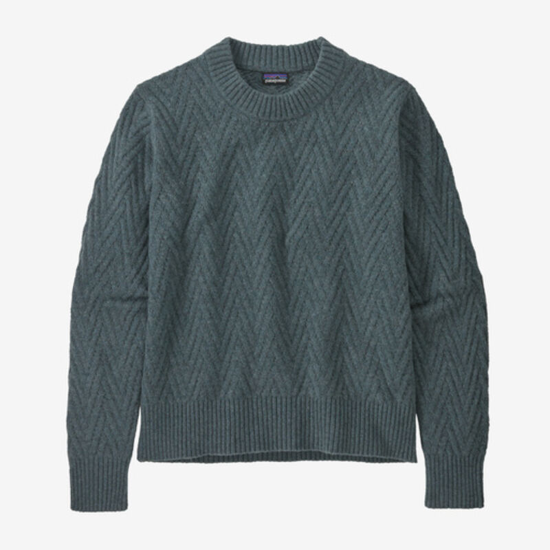 Patagonia Recycled Wool Blend Crewneck Sweater Womens image number 0
