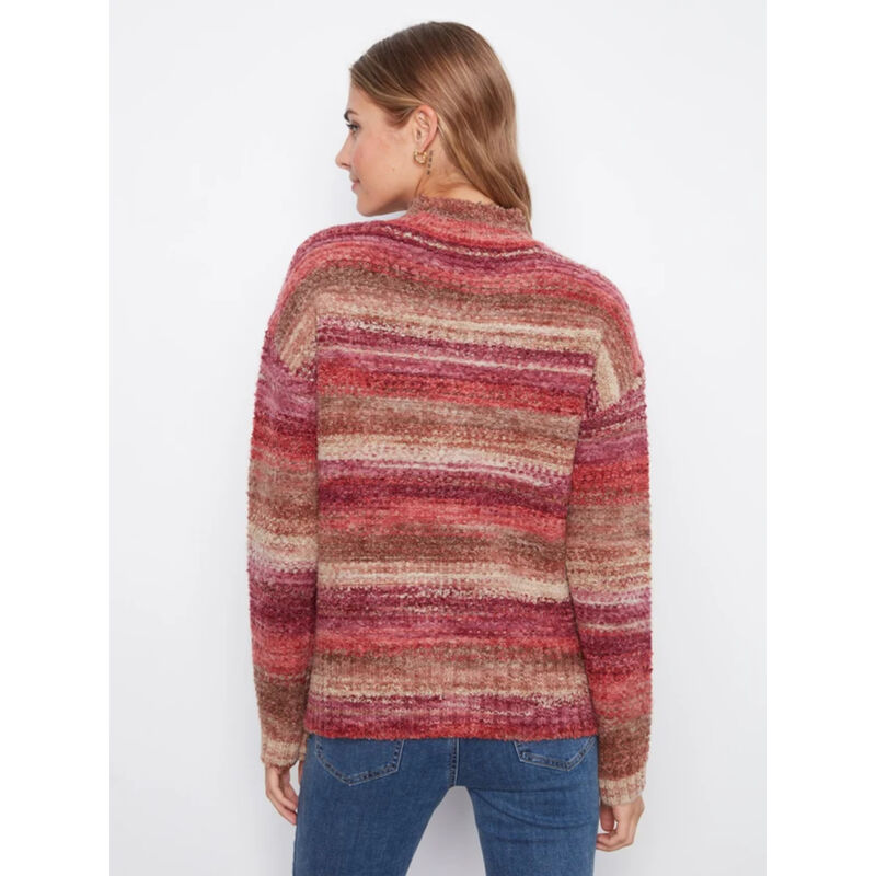 Charlie B High-Low Mock Neck Sweater Womens image number 2