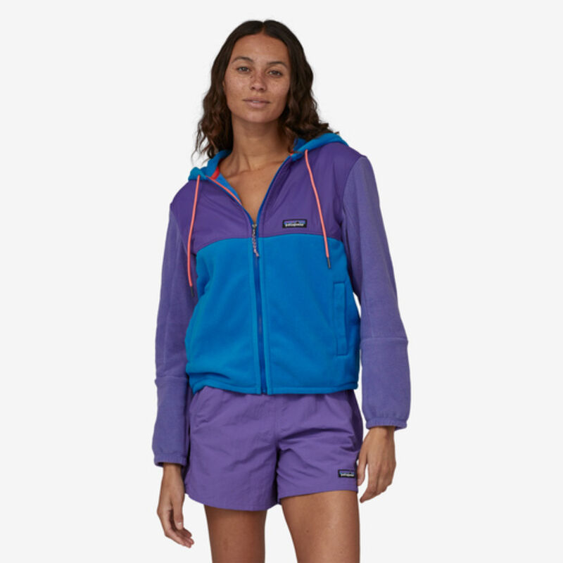 Patagonia Microdini Fleece Hoodie Womens image number 1