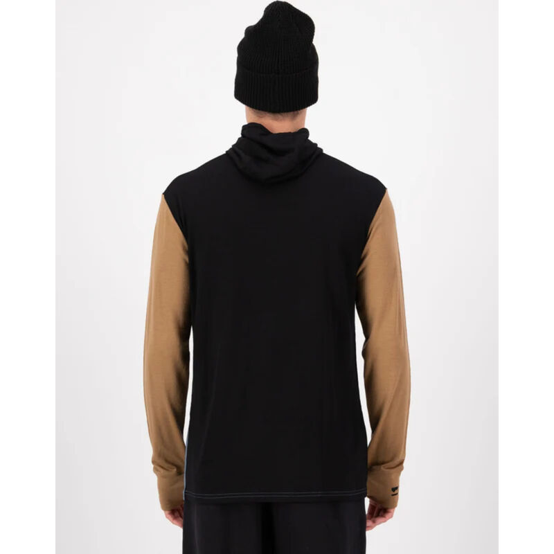 Mons Royale Yotei Merino Powder Hood Long Sleeve Mens image number 2