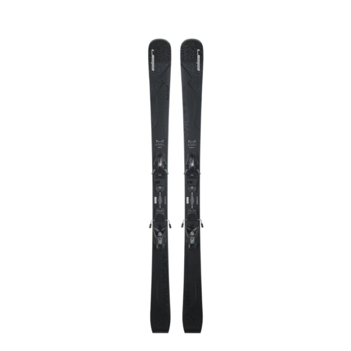 Elan Wildcat 86C Black Edition Skis + ELX 11.0 GW Bindings Womens