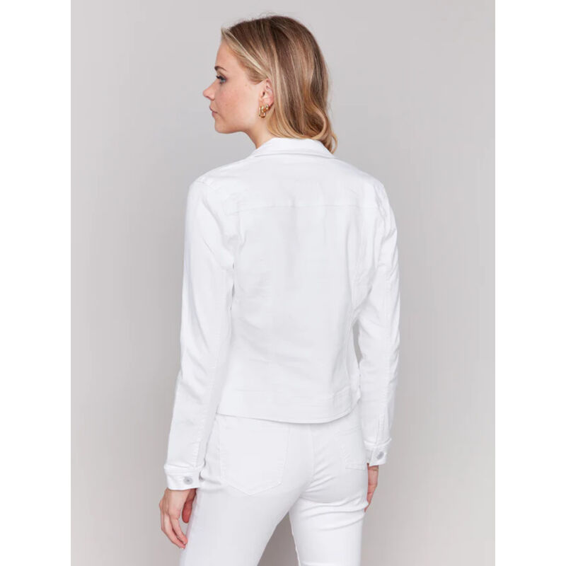 Charlie B Stretch Denim Jacket Womens image number 1