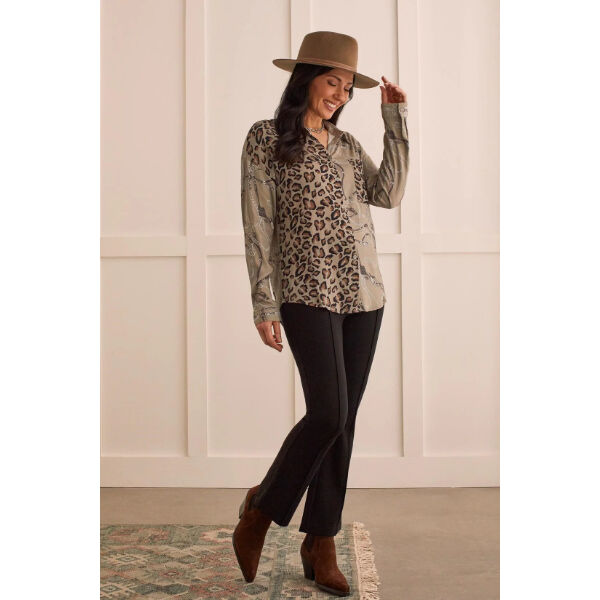 Tribal Pull On Ankle Pant Womens