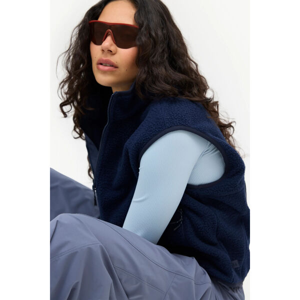 Halfdays Chapelle Fleece Vest Womens