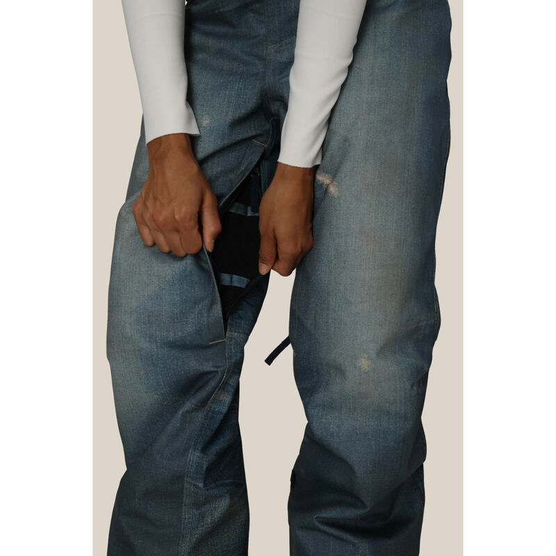 686 Deconstructed Denim Insulated Pants Womens image number 2