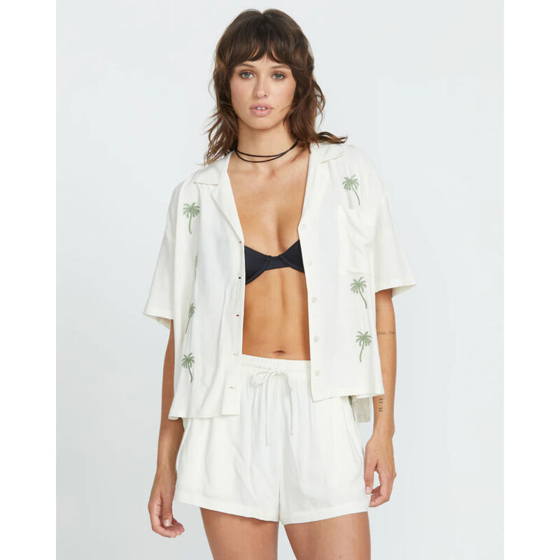 Volcom Sun Stunner Shirt Womens image number 0