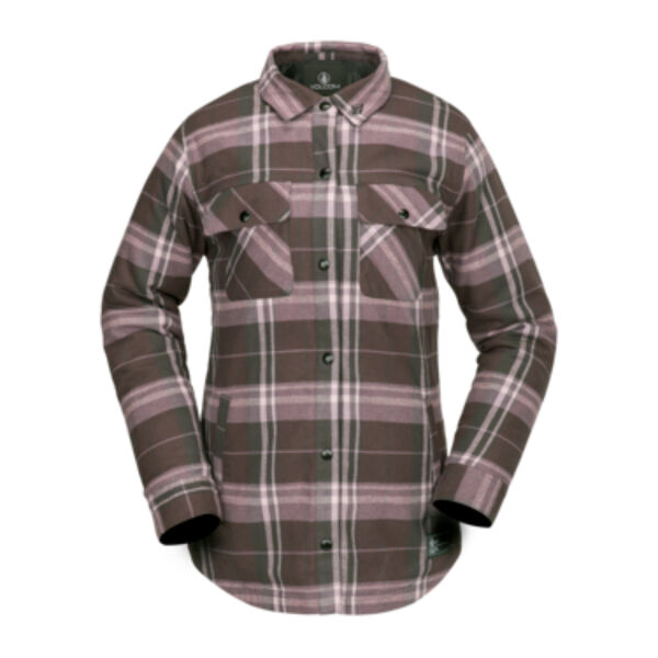 Volcom Insulated Riding Flannel Womens