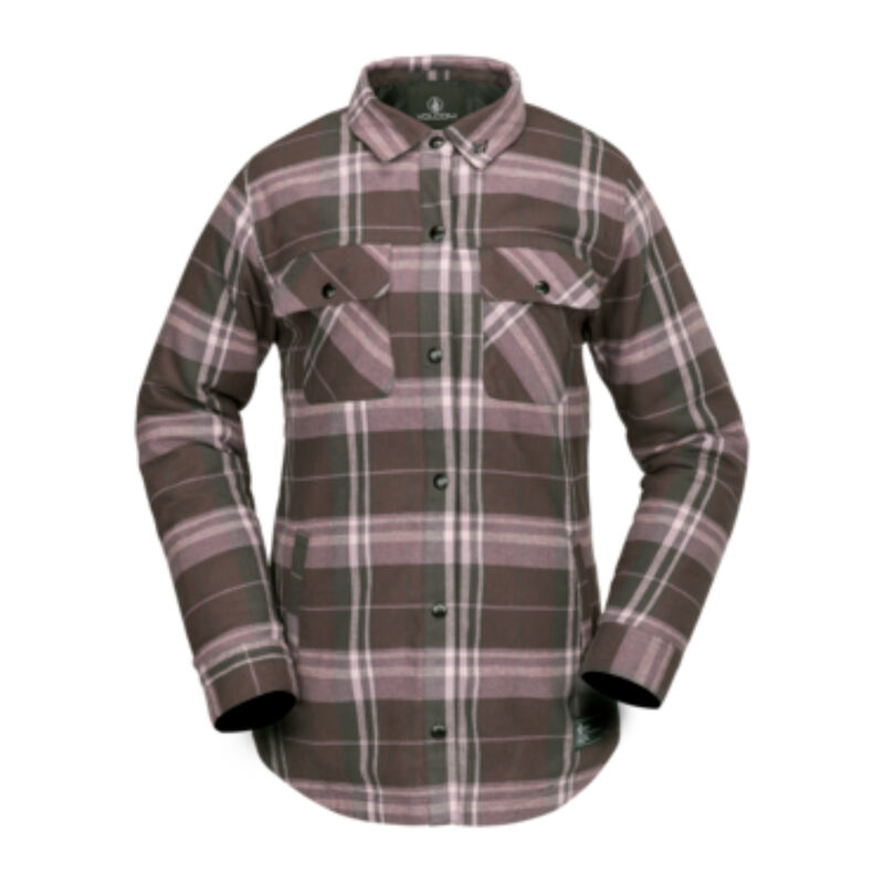 Volcom Insulated Riding Flannel Womens image number 0