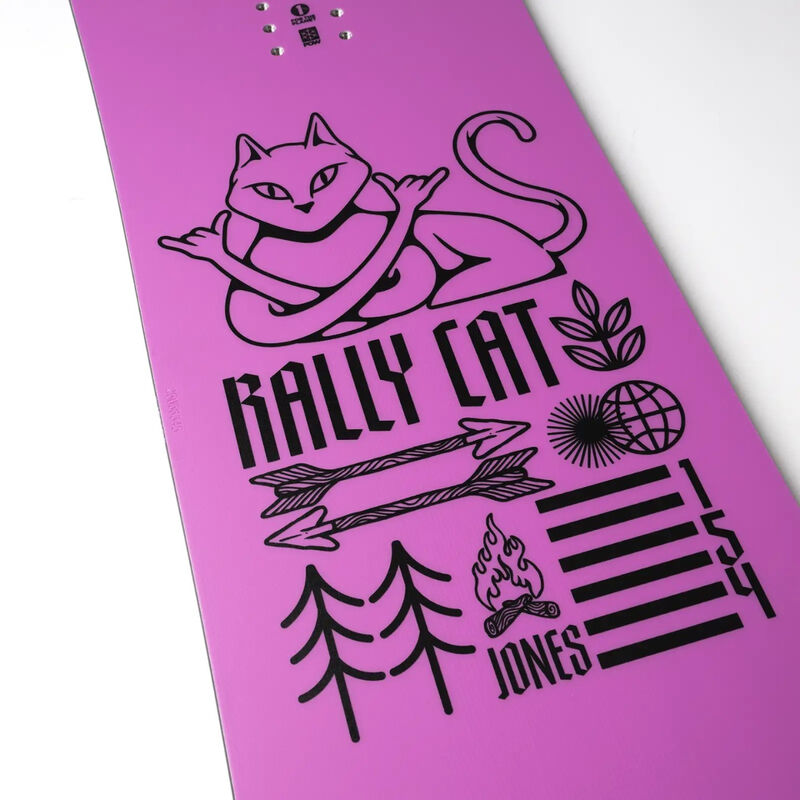 Jones Rally Cat Snowboard Womens image number 2