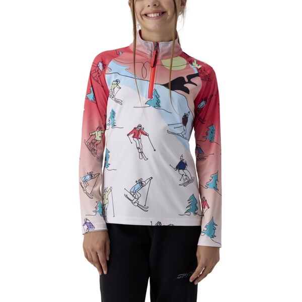 Spyder Surface Quarter Zip Girls