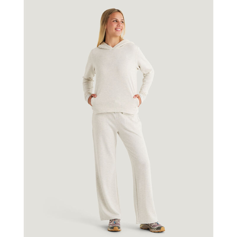 Free Fly Bamboo Lightweight Fleece Cropped Hoodie Womens image number 3