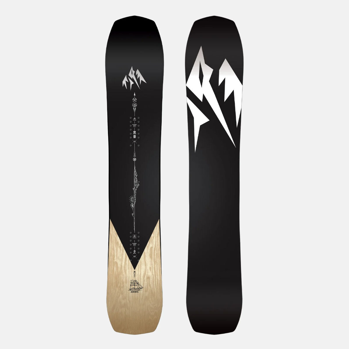 JONES スノーボード 板 Flagship 158cm 木目調 Jones Flagship Pro Snowboard Mens | Christy Sports