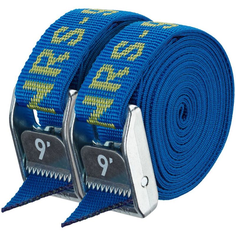 NRS 1" HD Tie Down Straps 9' Pair image number 0