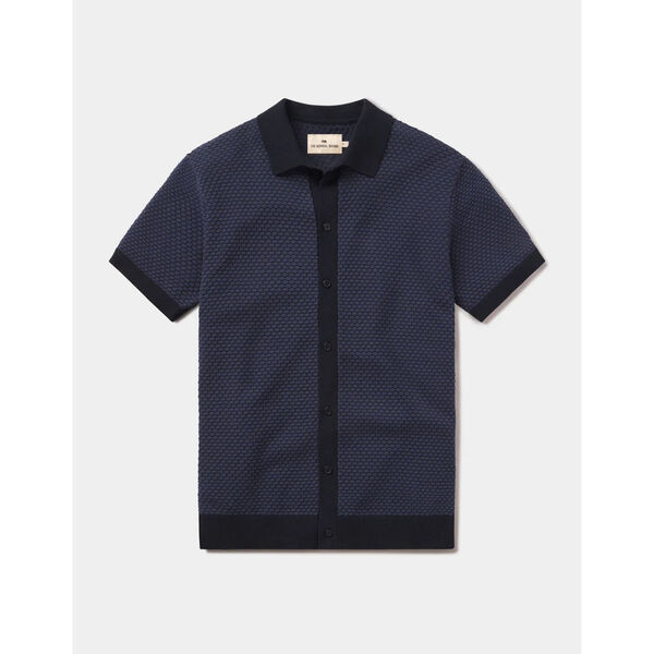 The Normal Brand Robles Knit Jacquard Buttom Up Mens