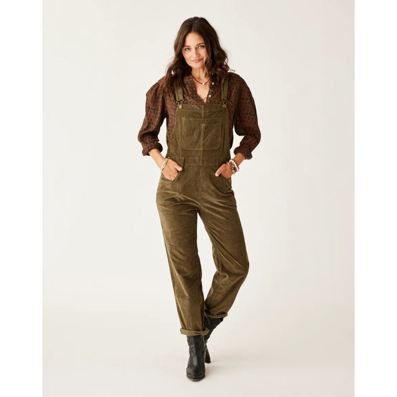 Carve Designs Jason Cord Overalls Womens image number 1