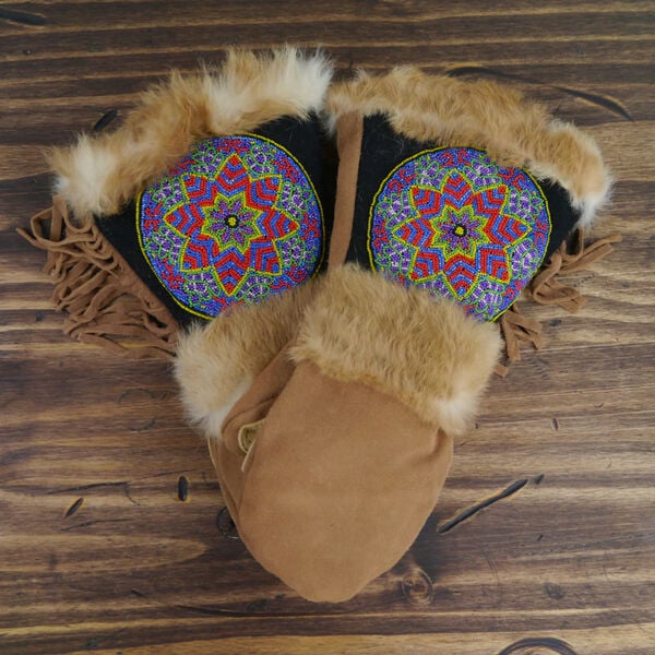 Astis Crean Long Cuff Mittens Womens