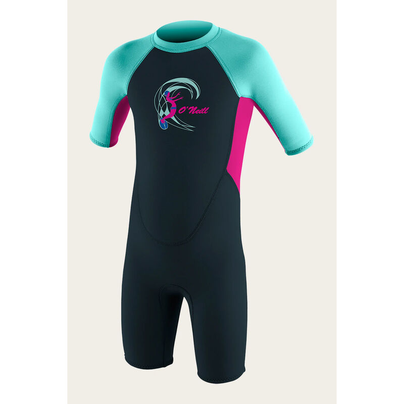 O'Neill Reactor 2 2mm Zip Short Sleeve Wetsuit Toddlers image number 0
