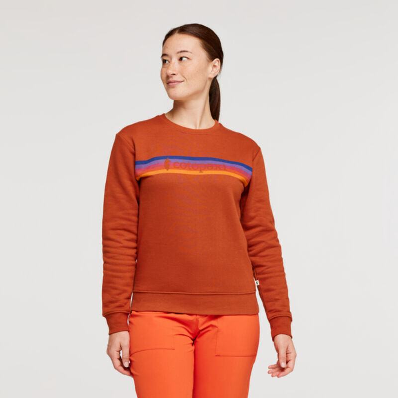 Cotopaxi On The Horizon Organic Crew Sweatshirt Womens image number 0