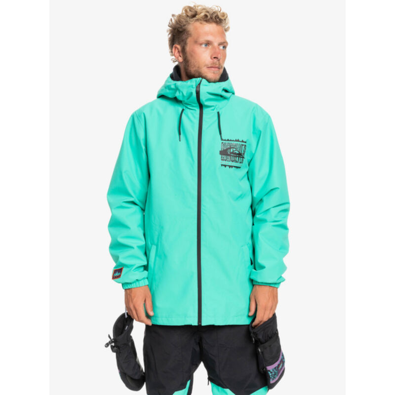 Quiksilver High In The Hood Shell Snow Jacket Mens image number 0