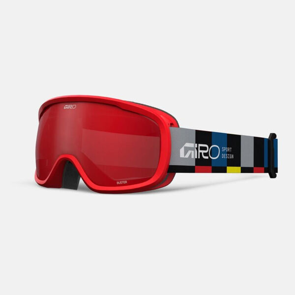 Giro Jr Buster Goggles + Amber Scarlet Lens