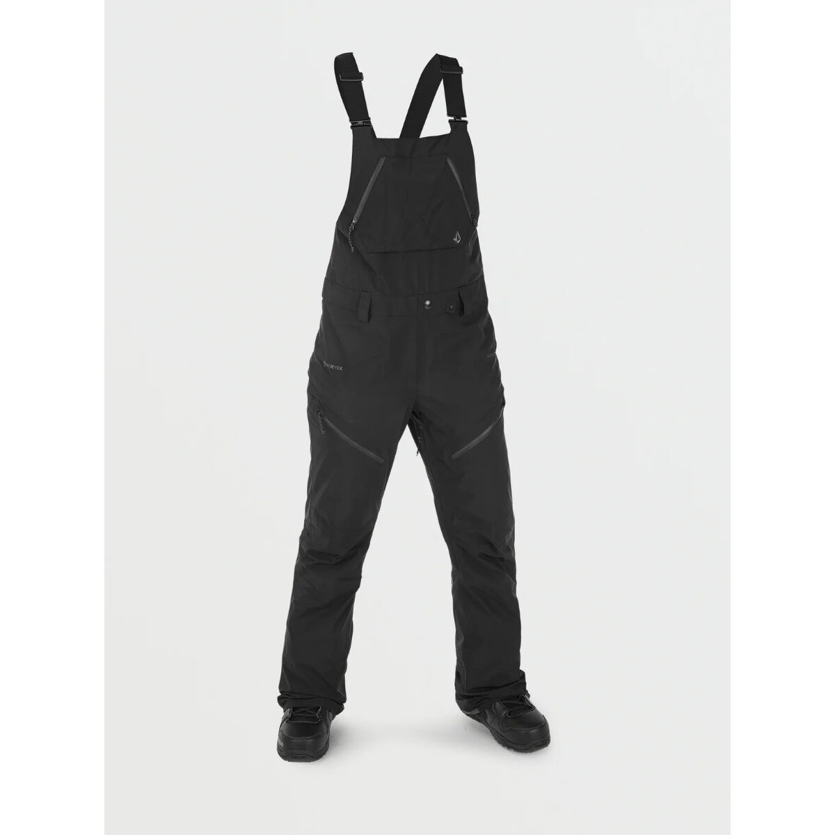 Volcom Elm Stretch GORE-TEX Bib Overall - Women's Black, L