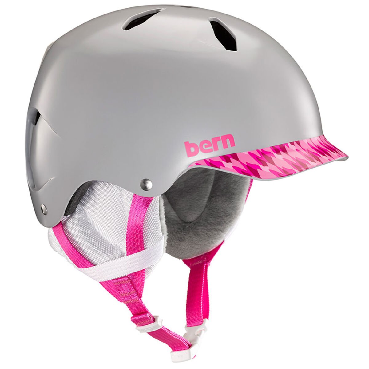 BERN Kids Winter Bandito Snow Helmet