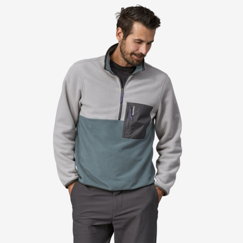 Patagonia Microdini Half Zip Fleece Pullover Mens image number 1