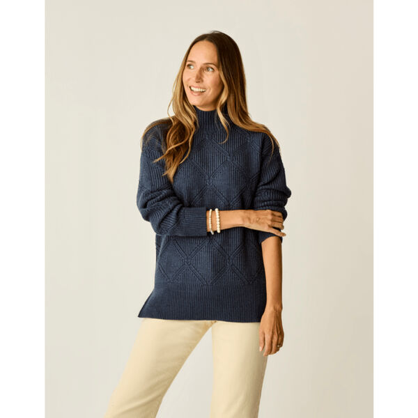 Carve Designs Woodward Allover Sweater Womens