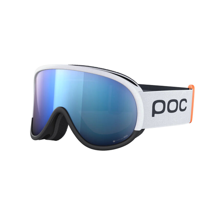 POC Retina Mid Race Goggles + Hydrogen White Partly  Sunny Blue Cat. 2 Lens image number 1