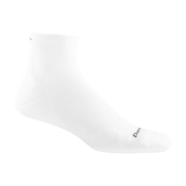 Darn Tough Run Quarter Cushioned Ultra-Lightweight Running Socks Mens