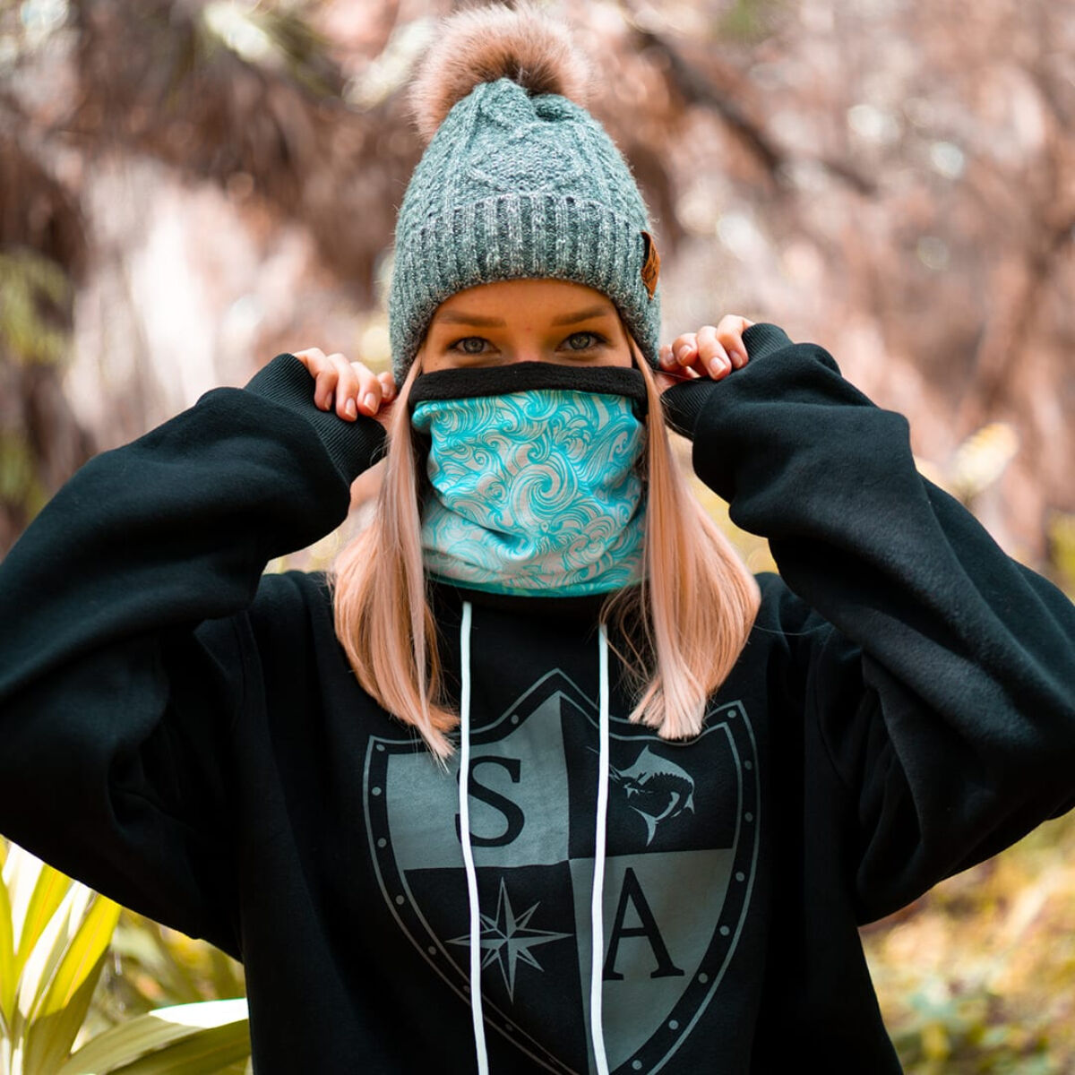 Frost Tech Fleece Lined Face Shield 