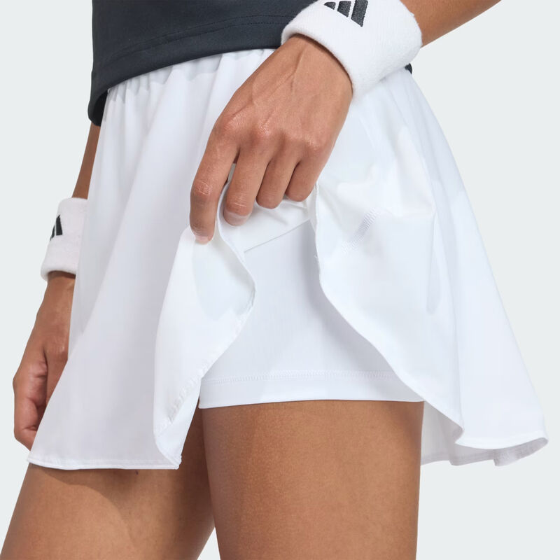 Adidas Tennis Climacool Match Skirt Womens - White image number 4