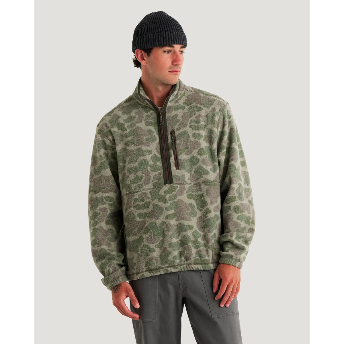 Free Fly Ashridge Fleece Half Zip Mens | Christy Sports