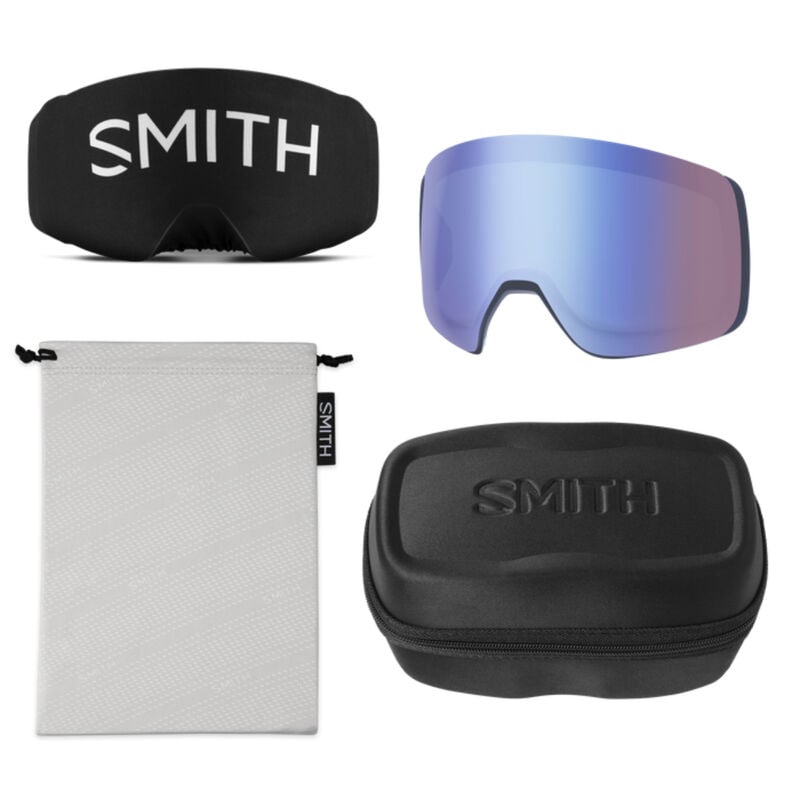 Smith 4D MAG Goggles + ChromaPop Everyday Blue Mirror Lens image number 4