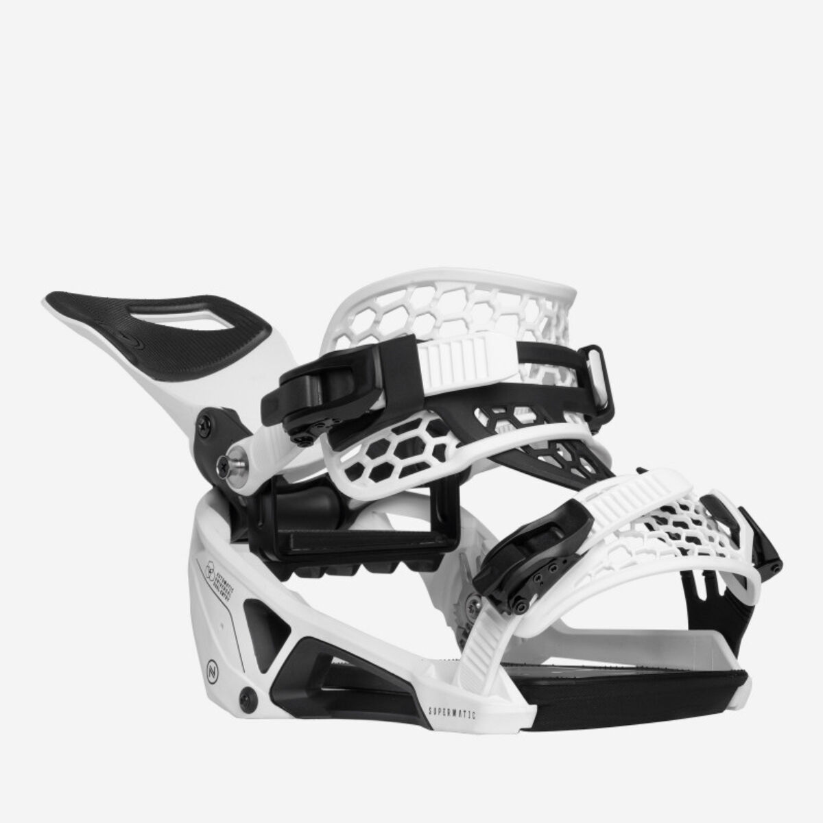 supermatic Mサイズ Nidecker Supermatic Snowboard Bindings Mens | Christy Sports