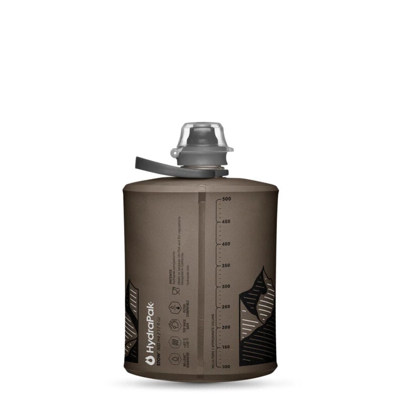 HydraPak Stow 500ML Flexible Water Bottle image number 2