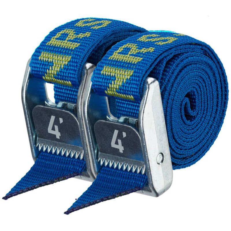 NRS 1" HD Tie Down Straps 4' Pair image number 0