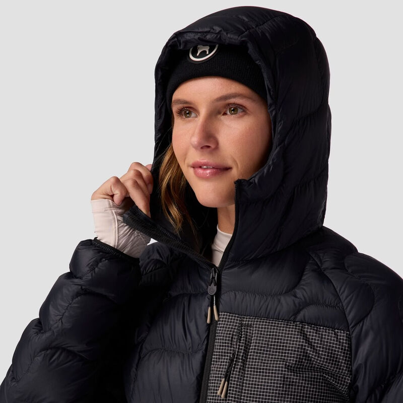 Backcountry Waas ALLIED Down Hooded Jacket Womens image number 2
