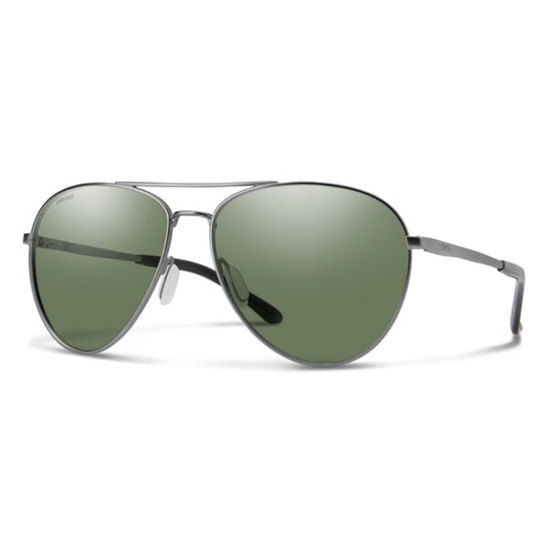 Smith Layback Sunglasses + ChromaPop Polarized Gray Green Lens