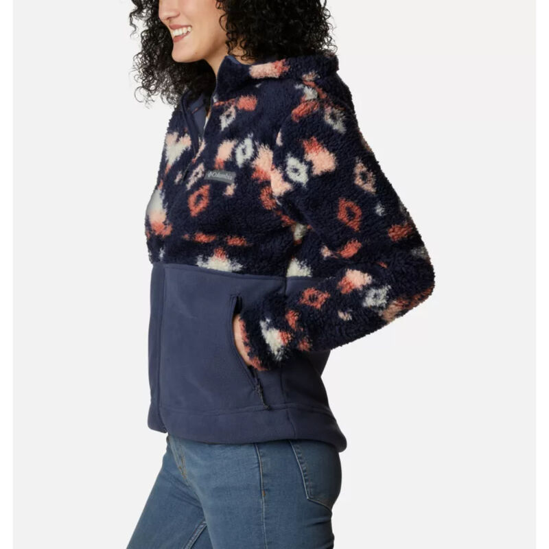 Columbia Winter Pass Sherpa Hooded Full-Zip Fleece Jacket Womens image number 2