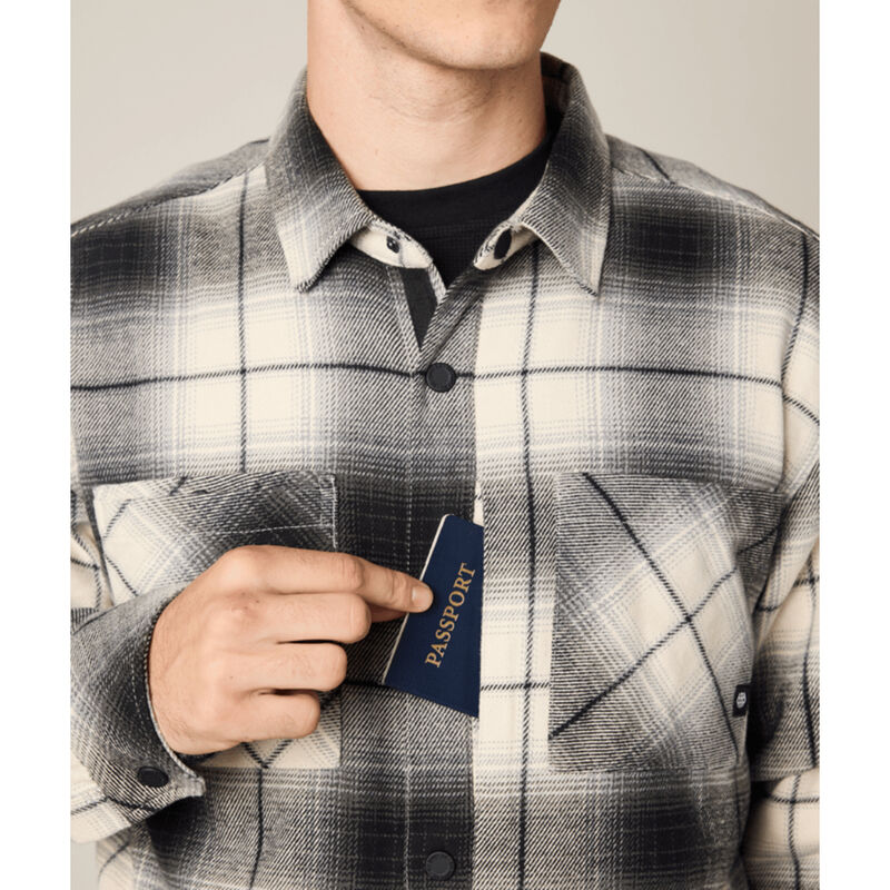 686 Heat Grid Flannel Mens image number 6