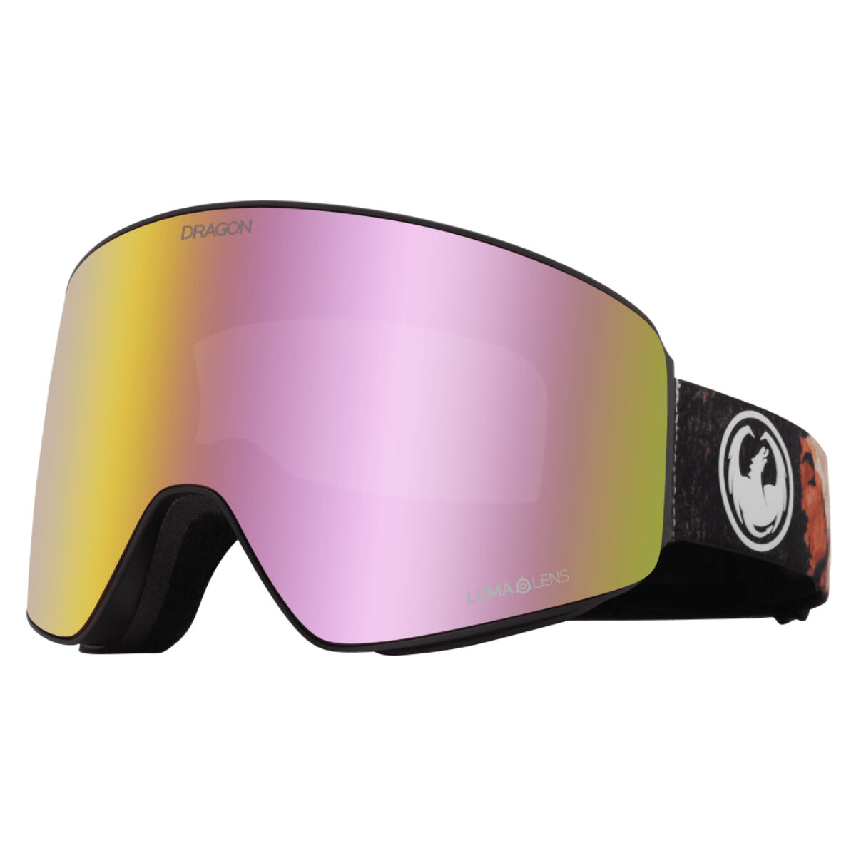 Dragon Pxv Low Bridge Fit Goggles 2025 in Gray