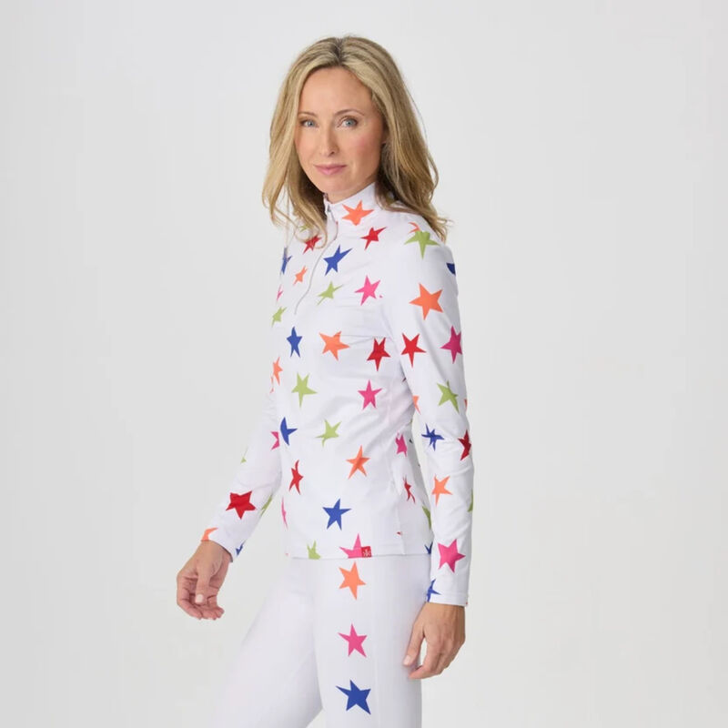 Krimson Klover All Over Stars Top Womens image number 1