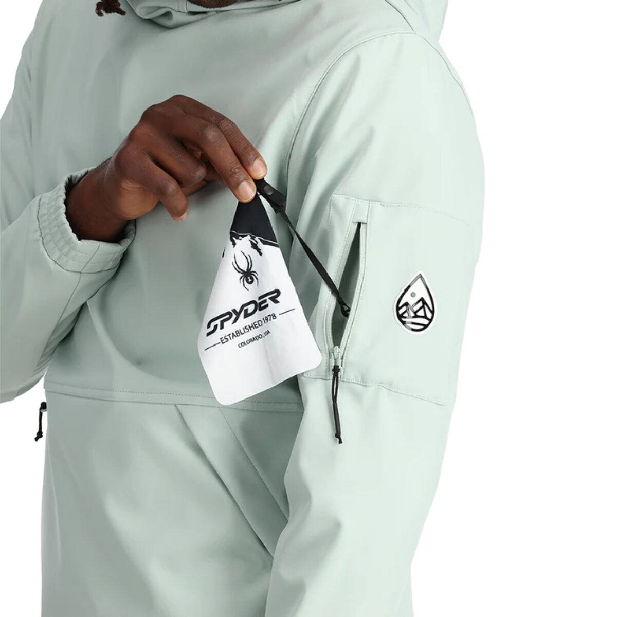 Spyder Softshell Riding Hoodie Mens | Christy Sports