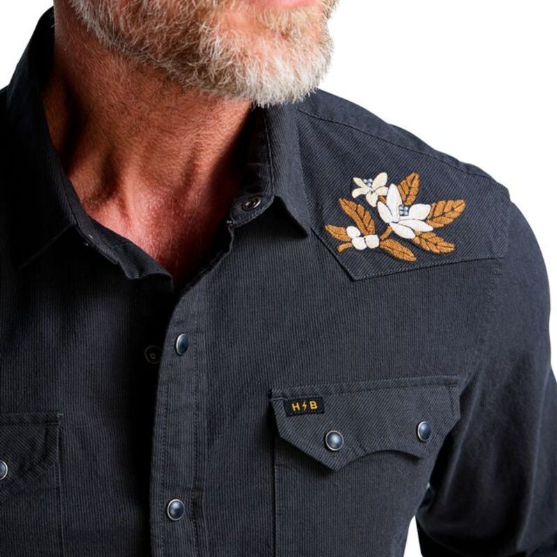 Howler Brothers Crosscut Deluxe Snapshirt Mens image number 3