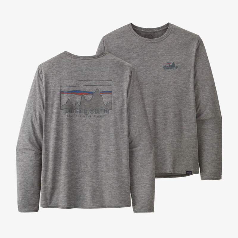 Patagonia Long-Sleeved Capilene® Cool Daily Graphic Shirt Mens image number 0
