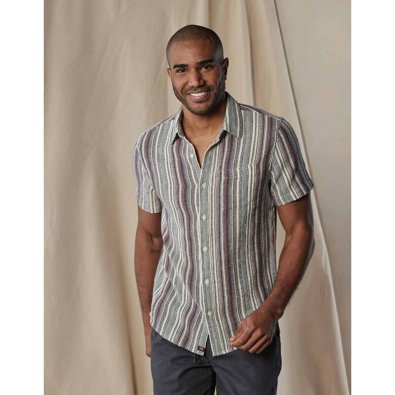The Normal Brand Freshwater Short-Sleeve Button Up Mens image number 1