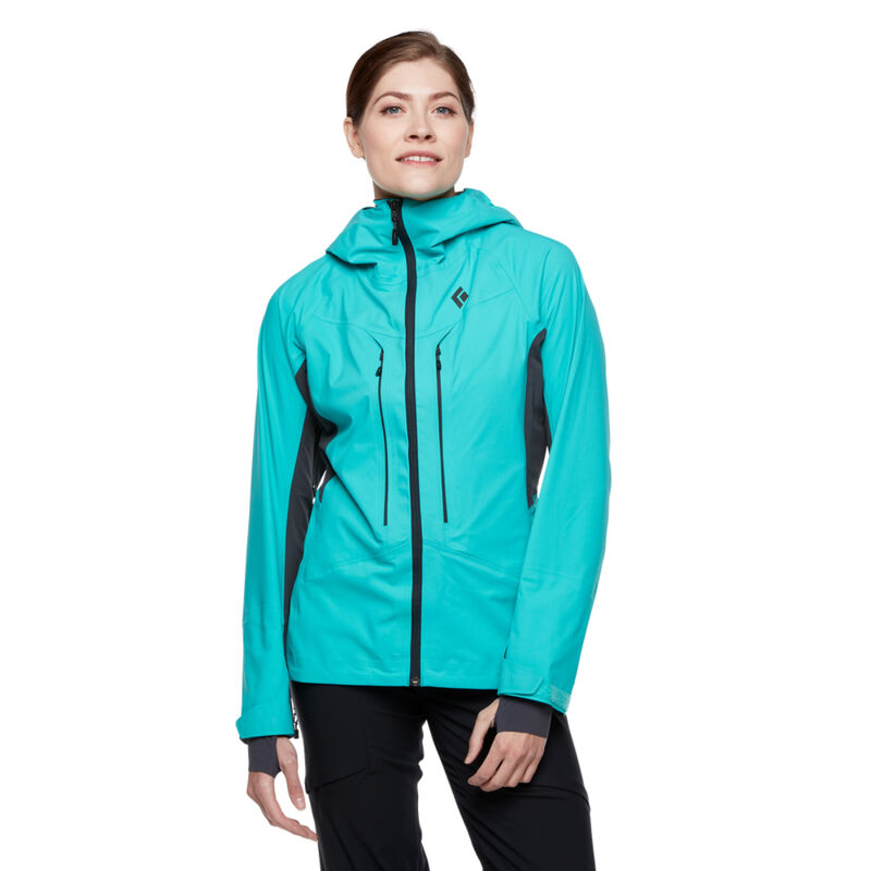 Black Diamond Dawn Patrol Hybrid Shell Jacket Womens image number 0