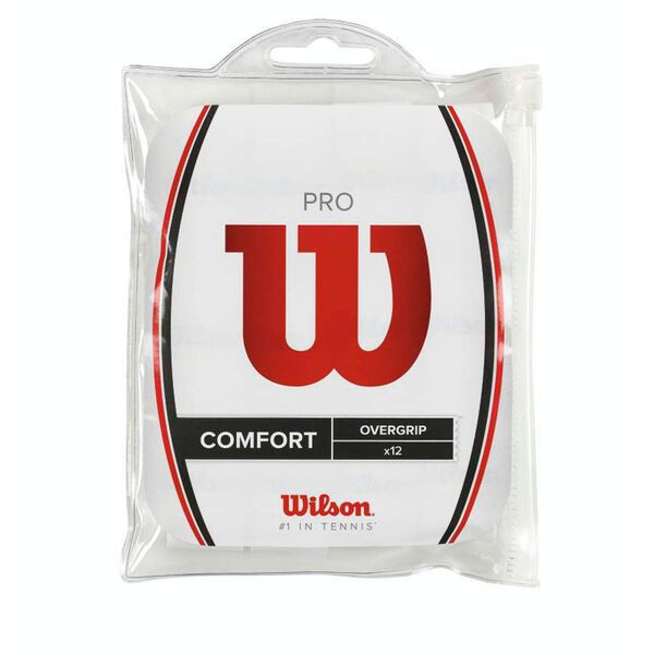 Wilson Pro Overgrip White 12 Pack