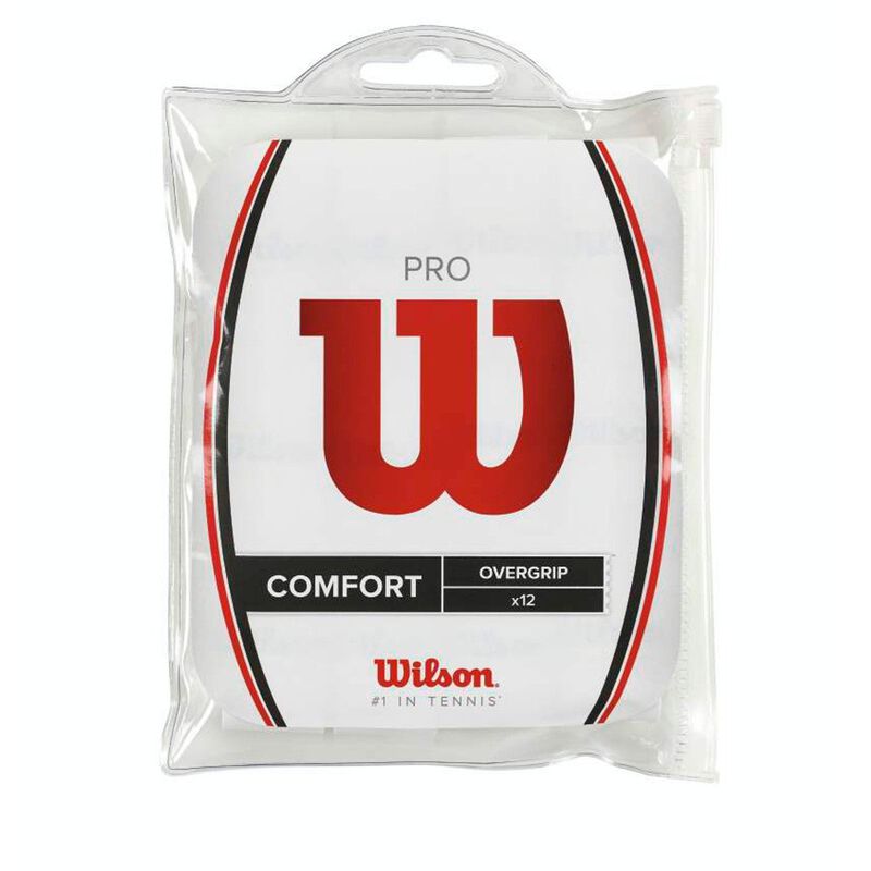 Wilson Pro Overgrip White 12 Pack image number 0